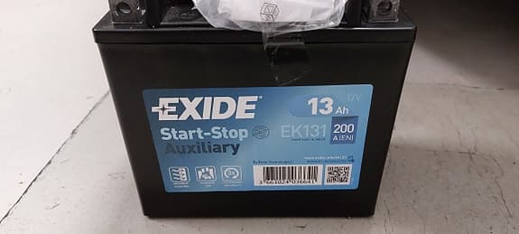Ny Exide 13 AH EK131 200A(EN) 12V Start-stopp