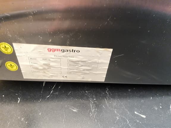 PIZZAUGN, WOK INDUKTION GGMGASTRO