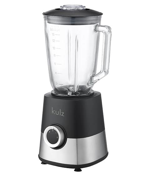 Kulz blender glasbehållare svart/silver