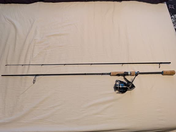 Shimano Nexave 211cm 3-14g spö och Shimano Nexave 2500 rulle