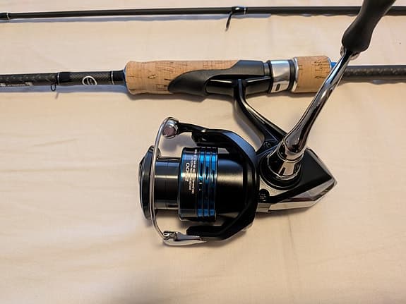 Shimano Nexave 211cm 3-14g spö och Shimano Nexave 2500 rulle
