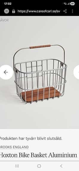 Brooks cykelkorg