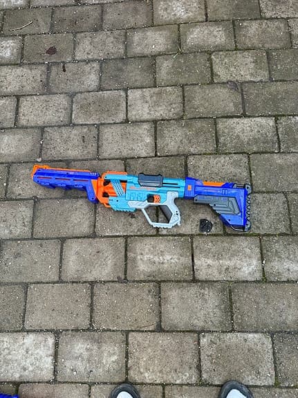 Jättestort Nerf paket Allt du behöver för Nerf-krig!