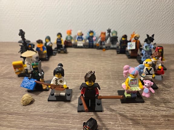 Lego - Minifigurer - Serie the lego ninjago movie