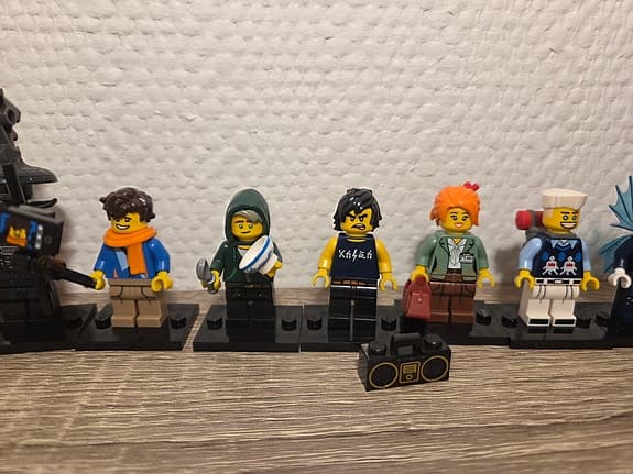 Lego - Minifigurer - Serie the lego ninjago movie
