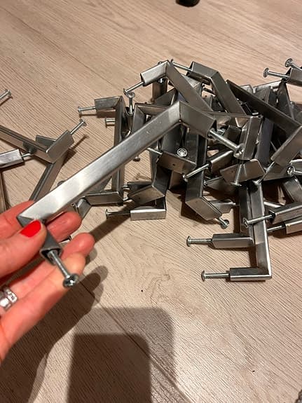 Beslag handtag till köksluckor, 32 st