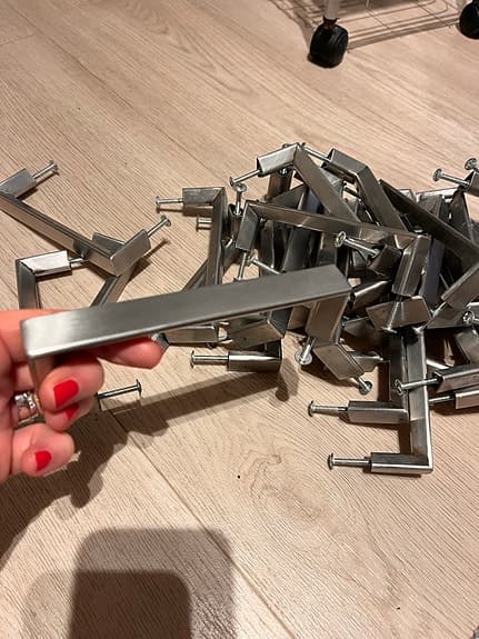 Beslag handtag till köksluckor, 32 st