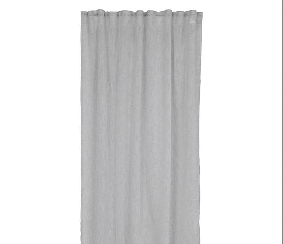 Bosse Gardinset 135x240 cm Ljusgrå/offwhite
