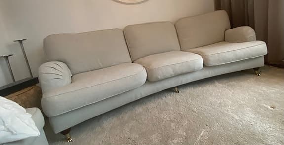 Howardsoffa och fåtölj