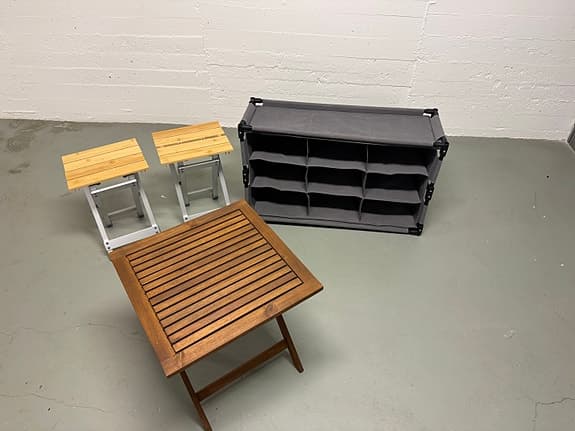 Diverse camping utrustning