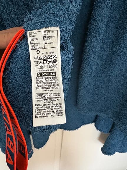 NABAIJI HANDDUK I MIKROFIBER (110x175 cm, XXL)