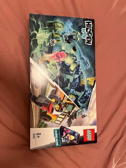 Oöppnat Lego Hidden Side 70423 byggset