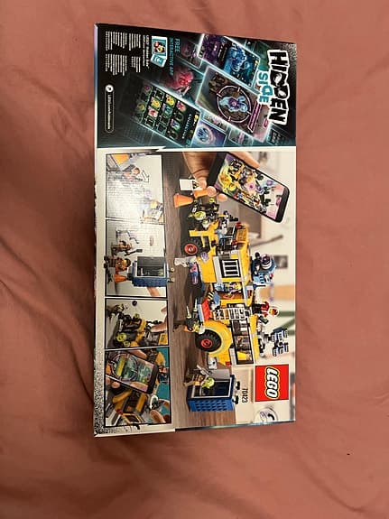 Oöppnat Lego Hidden Side 70423 byggset