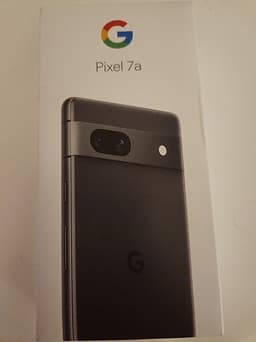 Oöppnad ny Pixel 7a