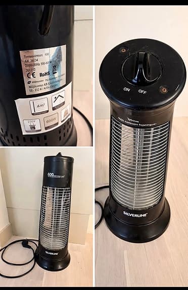Infravärmare Silverline 600W