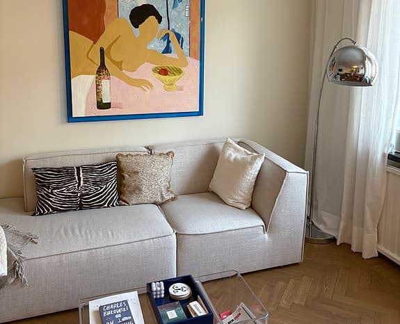 Helt ny modulsoffa greige grå/beige