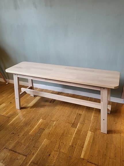 IKEA Norråker Bänk i massiv björk (103 cm)
