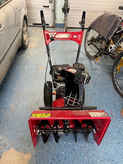 Loncin snöslunga Metalcraft 196cc röd