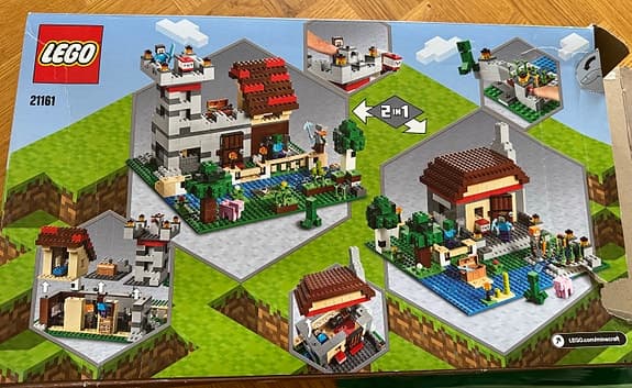 Lego Minecraft 21161 The crafting box 3.0
