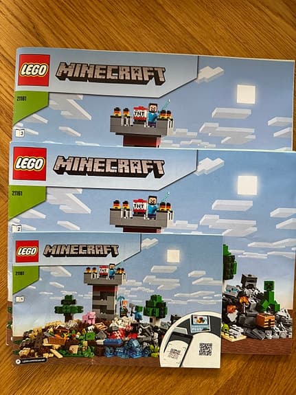 Lego Minecraft 21161 The crafting box 3.0