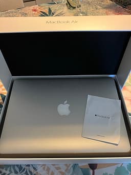 Apple MacBook Air laptop silver