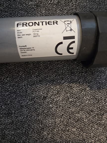 Frontier CTX700 crosstrainer med träningsdator