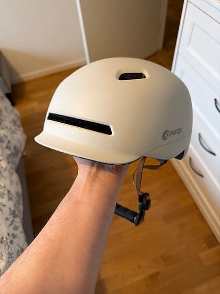 FYNDA! Xiaomi Smart4u Smart Flash Helmet – LED & som ny! Smart cykelhjälm