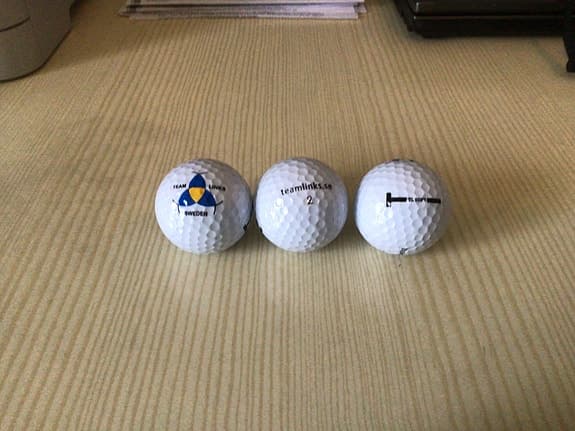 Blandade golfprodukter