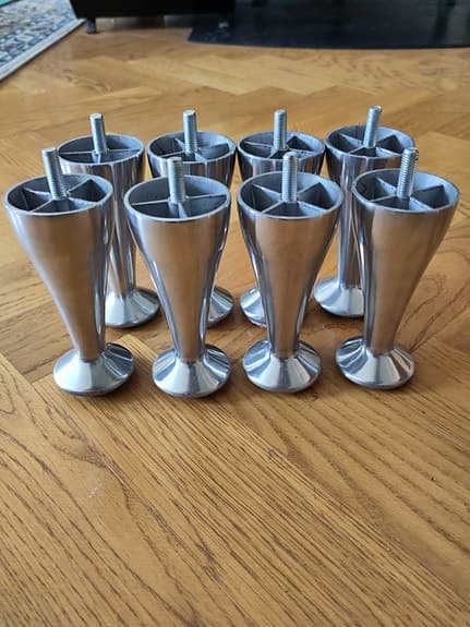 Mio Möbelfötter i metall