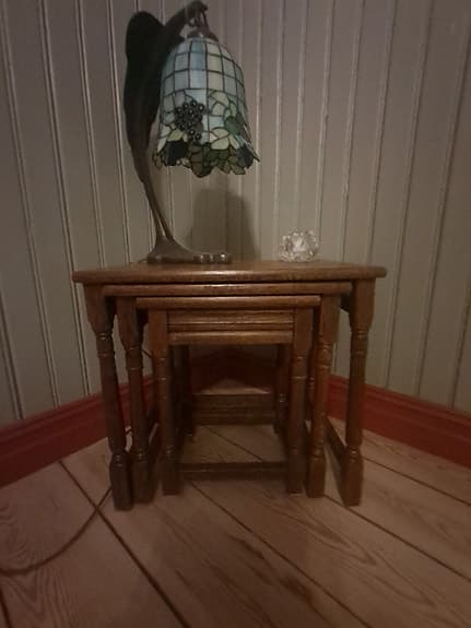 Satsbord i Ek. 3 delar. 1900-talet andra halva