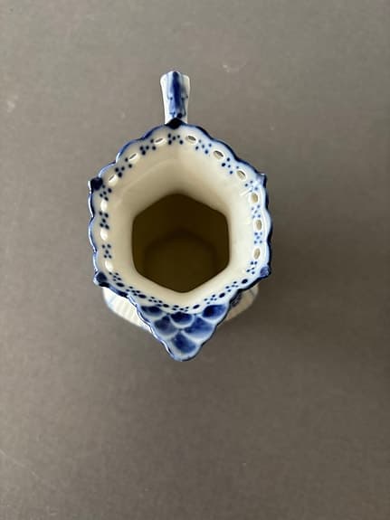 Royal Copenhagen Mjölkkanna porslin blåvit