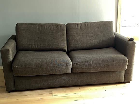 Secto bäddsoffa grå