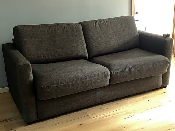 Secto bäddsoffa grå