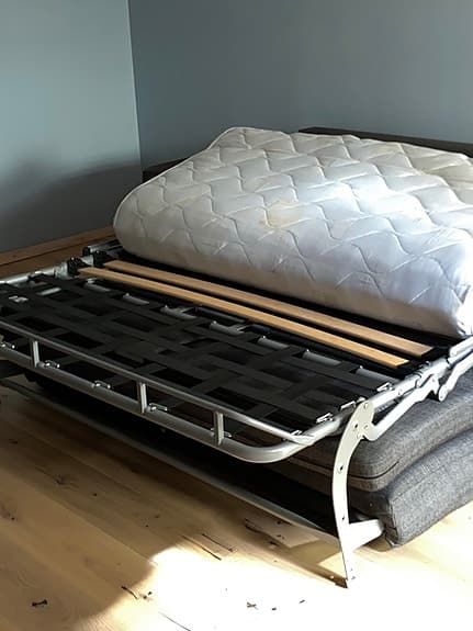 Secto bäddsoffa grå