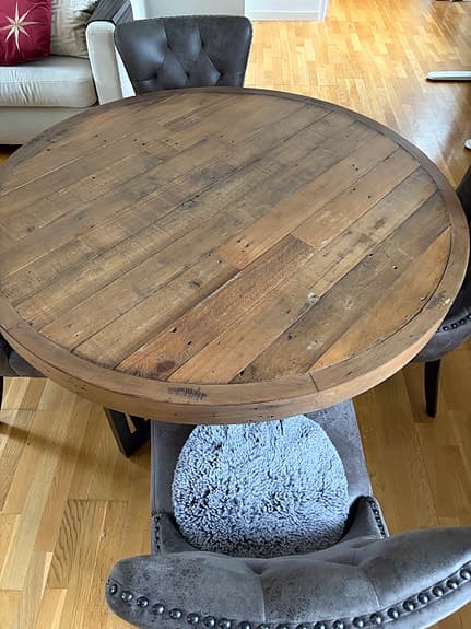 Woodenforge Matgrupp med 4 stolar