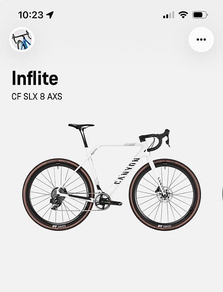 Canyon Inflite CF SLX 8 AXS gravel/cyclocross S 28" unisex