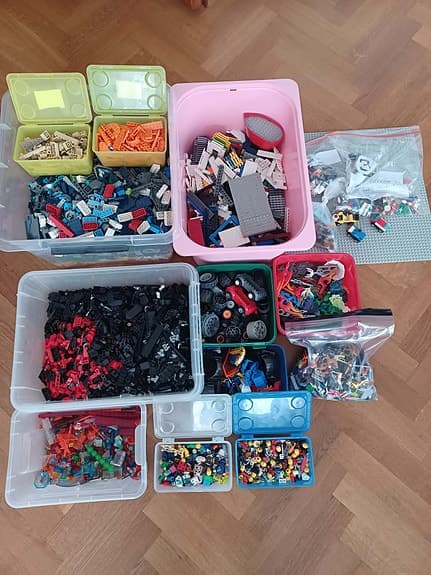 Lego + 60 manualer