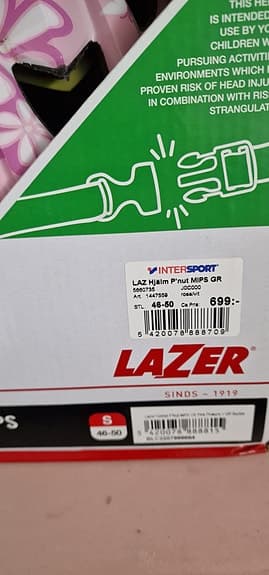 LAZER Cykelhjälm till flicka