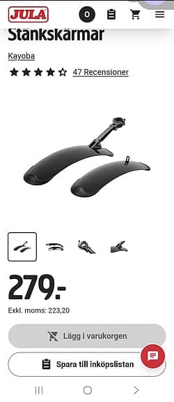 Oanvänd E-Fatbike 26" – Nypris 12 999 kr – Alla tillbehör ingår