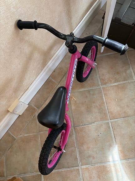 Balanscykel 12" rosa