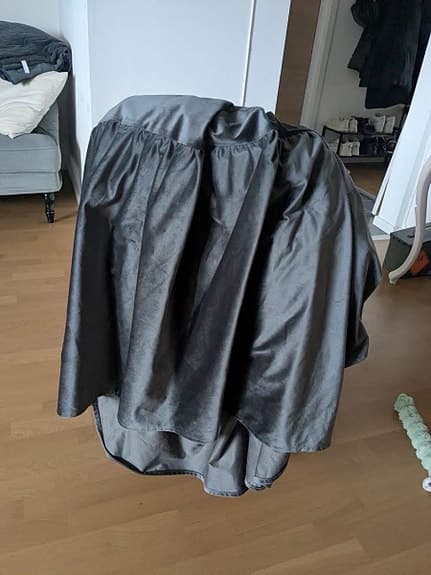 Säng kappa i sammet från Mio