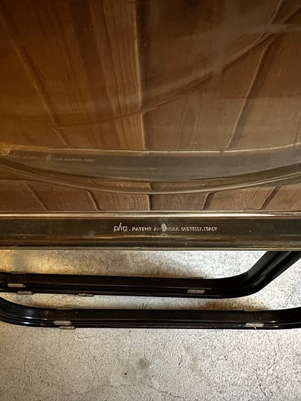 Giancarlo Piretti Plia folding chairs