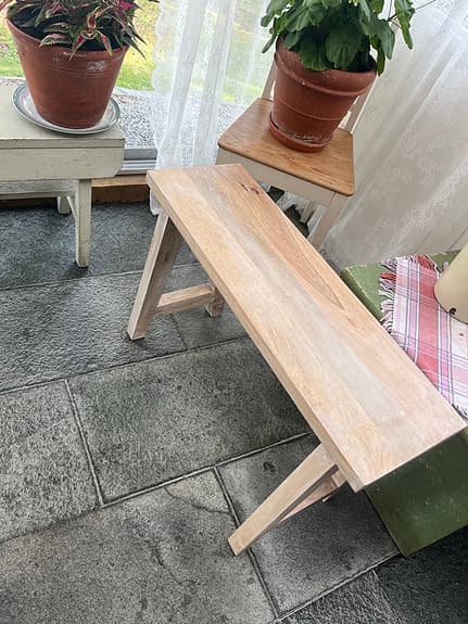 Bänk avlastning bänk sittbänk