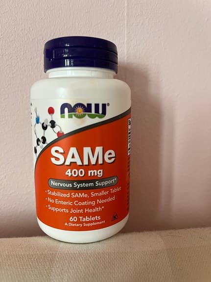 Now SAMe kosttillskott 400 mg 60 tabletter
