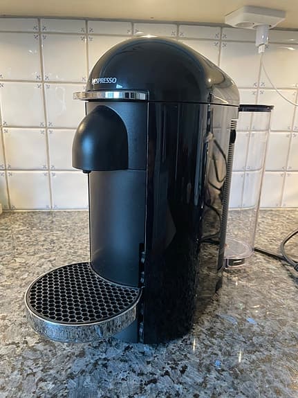 Nespresso kaffemaskin kapselmaskin svart