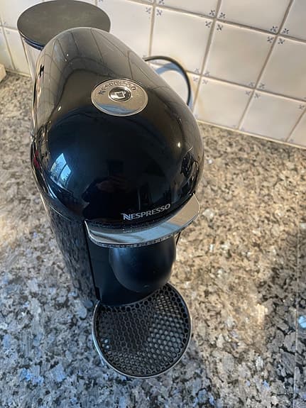 Nespresso kaffemaskin kapselmaskin svart