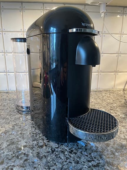 Nespresso kaffemaskin kapselmaskin svart