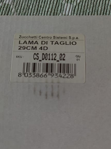 Robotgräsklipparblad 29 cm – Ambrogio / Stiga / Wiper