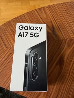 Samsung Galaxy A17 5G mobiltelefon 128 GB svart
