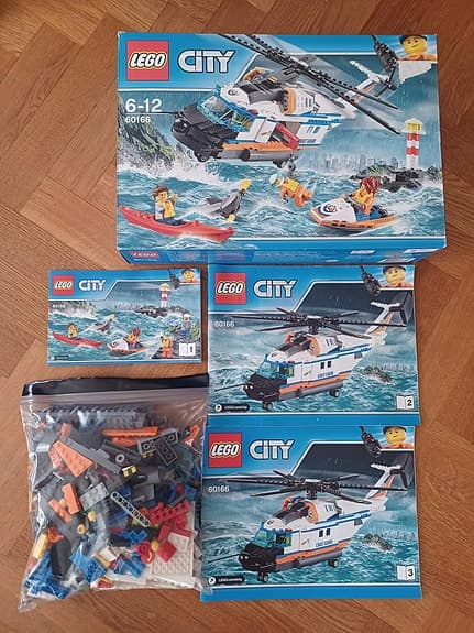 Lego City Nödräddningshelikopter nr 60166.